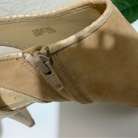 Michael Kors Jennings Bootie Suede animal print Size 10M - Picture 8 of 12